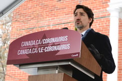 Trudeau Corona Virus